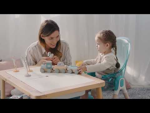 Lionelo jedálenská stolička MAYA 2v1