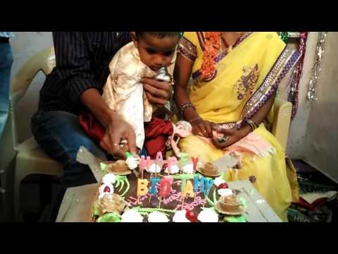 Saketh chary 1st birthday,  happy birthday to you