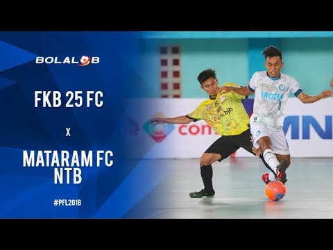FKB 25 Fc Banyumas (2) Vs (2) Mataram Fc  - Highlights Pro Futsal League 2018