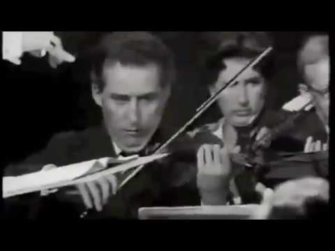 Sir John Barbirolli in Rehearsal - Bruckner Symphony No. 7 - Scherzo