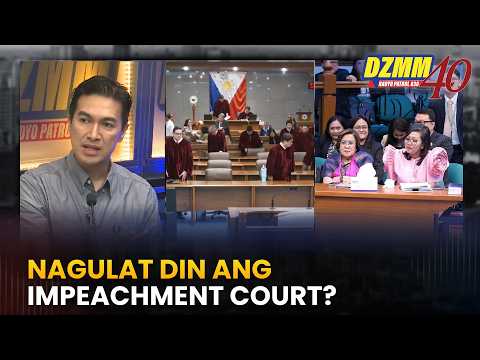 Impeachment court, nagulat sa desisyon ng prosekusyon sa testigo | DZMM (09 September 2026)