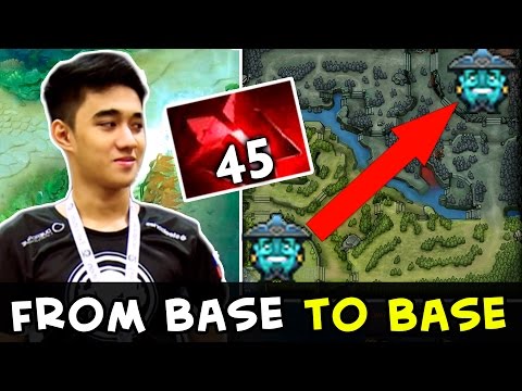 Abed Storm Spirit Zip-Zap from fountain to fountain — 45 Bloodstone charges