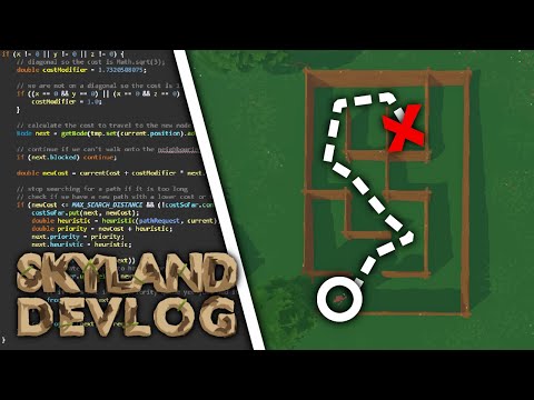 Skyland Devlog #14 - Pathfinding & Rim Lighting 📍