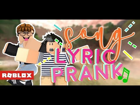 Roblox Song Lyric Prank Fans And Strangers Apphackzonecom - exposing gold diggers with admin commands in roblox