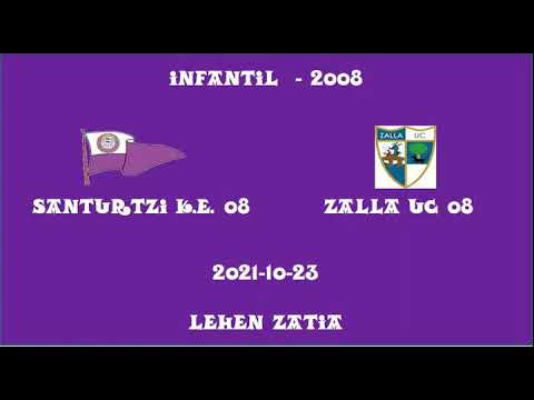 2021-10-23  1ª Jornada Liga Santurtzi KE 08 - Zalla UC 08
