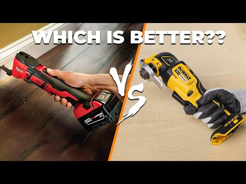Milwaukee M18 FUEL VS Dewalt 18V XR Oscillating Multi Tool | Who Wins The Battle!