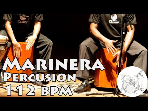 Play along Drums Marinera 112 bpm - Pistas Para Tocar Marinera 112 bpm