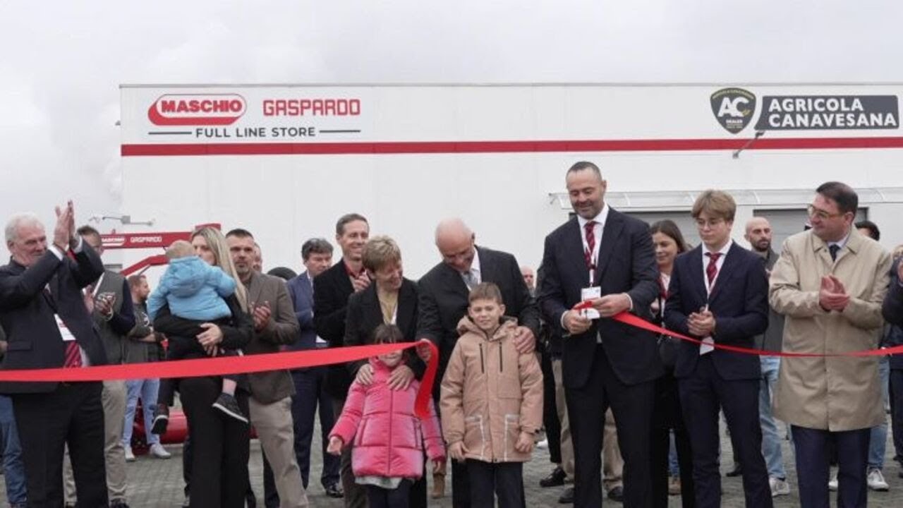 Maschio Gaspardo apre a Mortara il primo Full Line Store in Italia