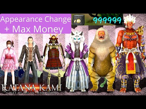 Max Money 999999 + How To Get Disguise/Appearance Change | KATANA KAMI A Way of the Samurai Story