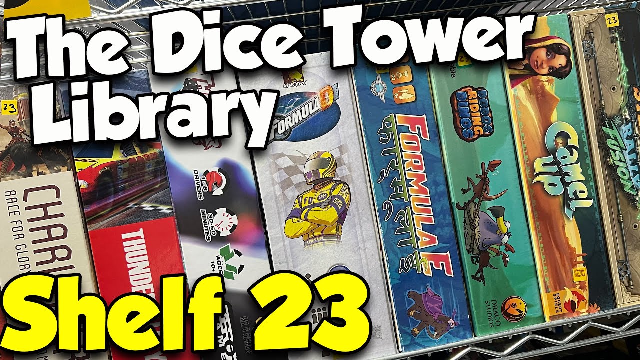 Library Shelf 23 - The Amazing Race (Games)