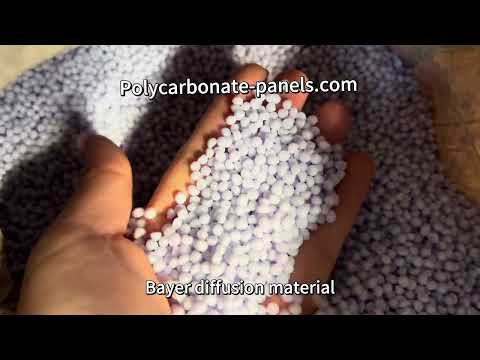 Fabrication de plaques diffuseur de polycarbonate premium GOODLIFE