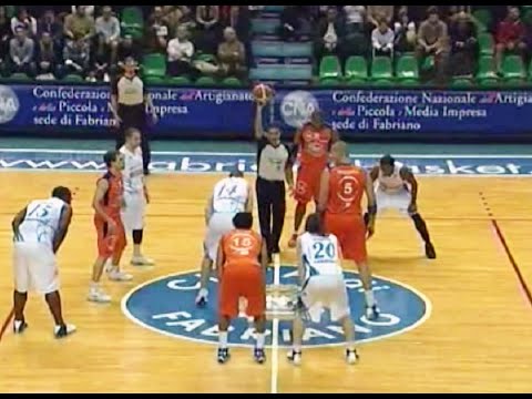 Legadue 2007/'08 Indesit Fabriano Basket - Fileni Jesi 77-95