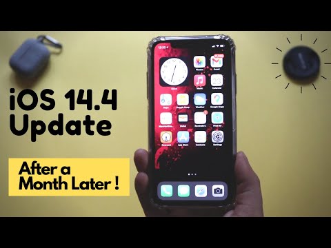 iOS 14.4 Update on iPhone XR - After a Month !