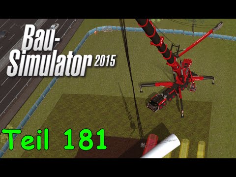 Let's Play Bau Simulator 2015 Teil 181 - MOBILKRAN LIEBHERR LTM 11200-9.1 IM EINSATZ | Liongamer1