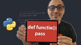 FUNCTII in Python - tutorial pentru incepatori #12