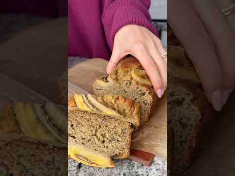 4 Ingredient Banana Bread (gluten-free and dairy-free!)