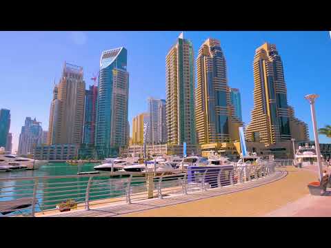 DUBAI, United Arab Emirates 8K Video Ultra HD 240 FPS in Drone