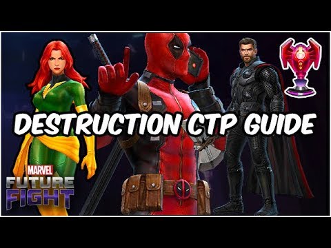 The Best Heroes to  Equip a CTP of Destruction! & Why - Marvel Future Fight