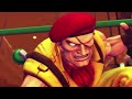 Ultra Street Fighter IV Rolento Intro Win Poses