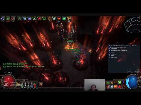 PoE 3.20 Necromancer: Bleak Horizon - Testing New League Starter SRS Build + Leveling Gems