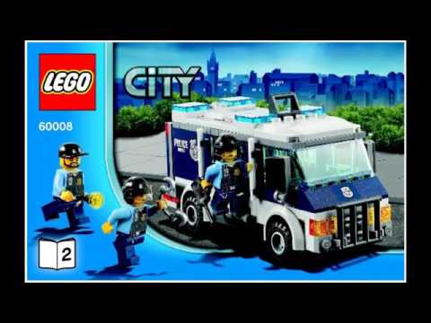 LEGO City Instructions For 60008   Museum Break in