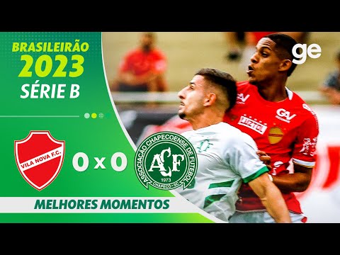 Gols e lances de Vila Nova-GO x Chapecoense