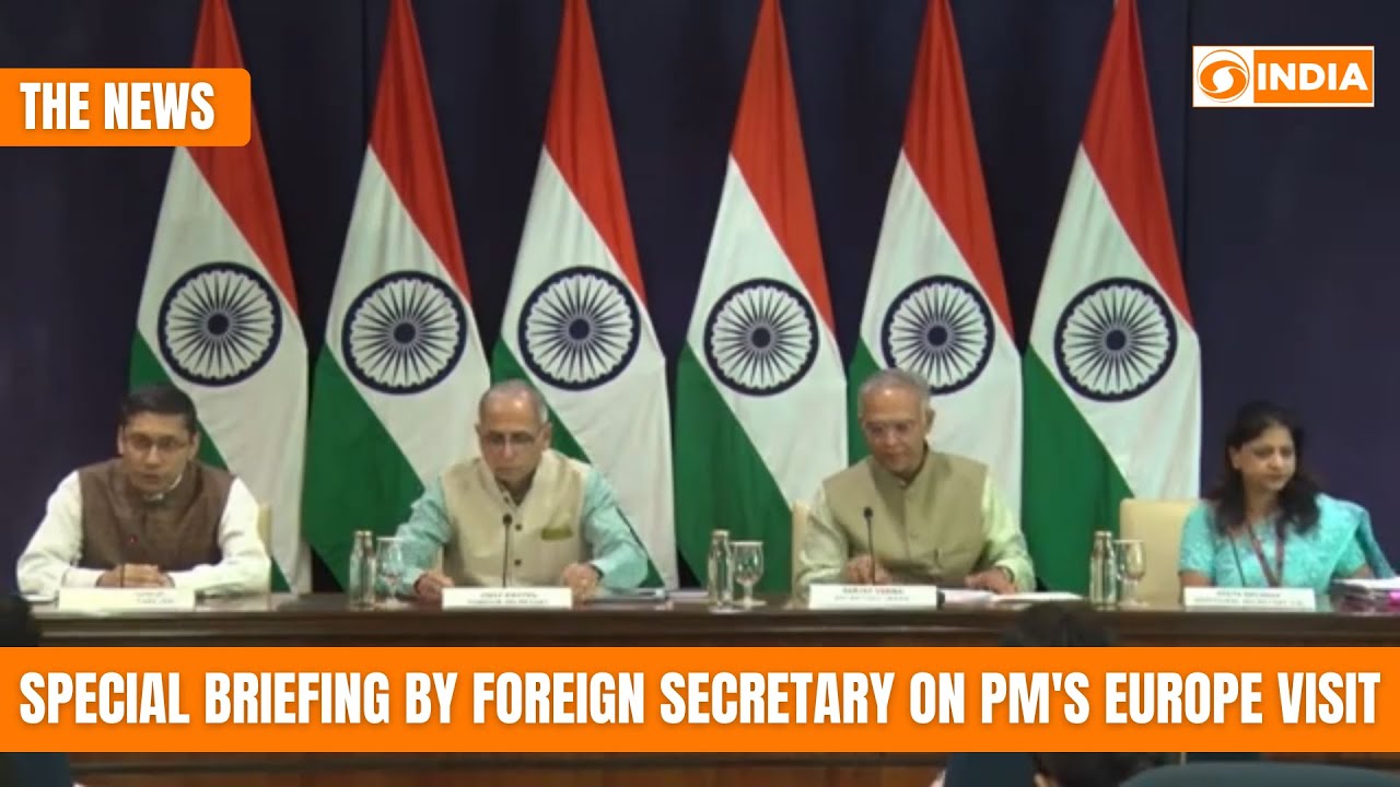 Special Briefing by Foreign Secretary on PM's Europe visit | The News | 01.05.2022