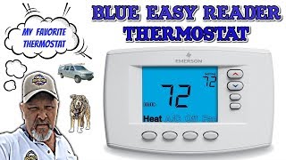 Blue Easy Reader Thermostat 1F95EZ-0671