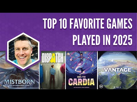 My Top 10 Favorite Games Played in 2025