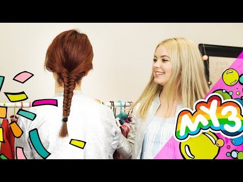 Jak zrobić Kłosa - Propozycja fryzury do szkoły i na WF 😍😍 My3 - TV dla Dzieci
