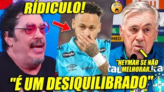 🚨P0LÊMICA! CASAGRANDE PEDE NEYMAR FORA DA COPA E ANCELOTTI QUEBRA O SILÊNCIO!