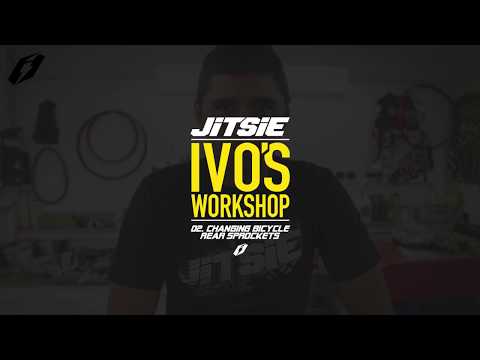 Jitsie Ivo's Workshop - 02 Changing Rear Wheel Sprocket on a Trials Bicycle