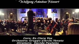 preview picture of video 'Ave Verum Corpus KV618 - W.A. Mozart - Coro En Clara Vox - Mo. Davide Pauletto'