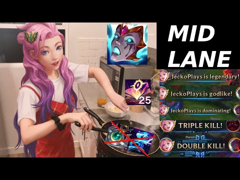 AP Seraphine Mid - LEGENDARY - STOP BUILDING MOONSTAFF - League Of Legends - S11