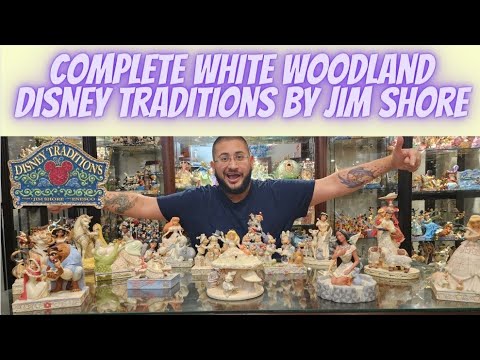 Complete White Woodland By Disney Traditions Jim Shore Collection