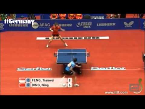 Amazing Point WTTTC 2012 Ding Ning Feng Tianwei 53 Shots HD]