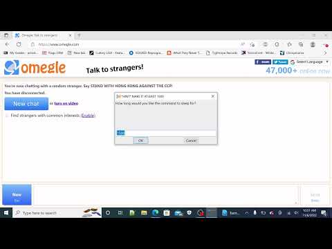 Omegle Bot