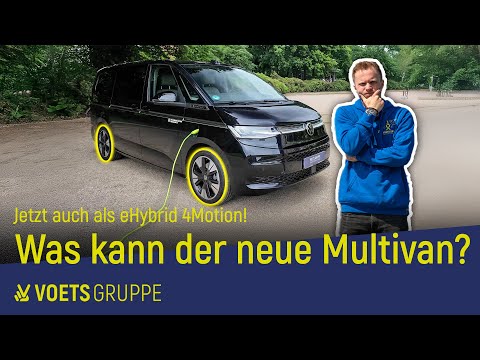 FINALLY a plug-in hybrid with all-wheel drive | VW Multivan eHybrid 4Motion 2025 | VOETS GROUP
