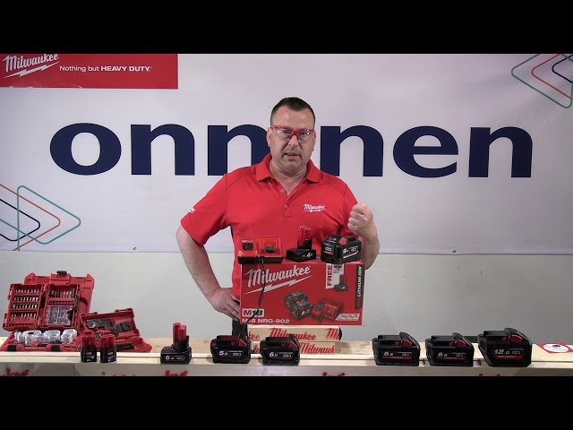 milwaukee Akkusarja milwaukee m18nrg-902