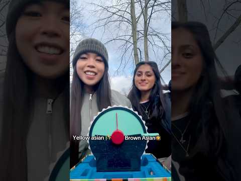 YELLOW VS BROWN ASIAN #asiantiktok #wavelength #boardgame #browntiktok #viralgame
