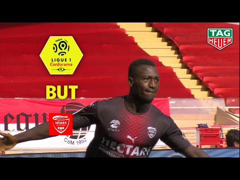 But Kévin DENKEY (82') / AS Monaco - Nîmes Olympique (2-2)  (ASM-NIMES)/ 2019-20
