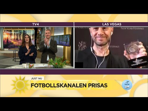 Kalla fakta och Fotbollskanalen prisas för reportaget om 10-åriga Julle - Nyhetsmorgon (TV4)