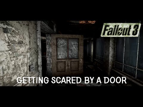 "A Scared Little Baby Plays": Fallout 3 - Dunwich Building Jump Scares Montage