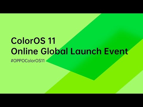 OPPO ColorOS 11 Launch