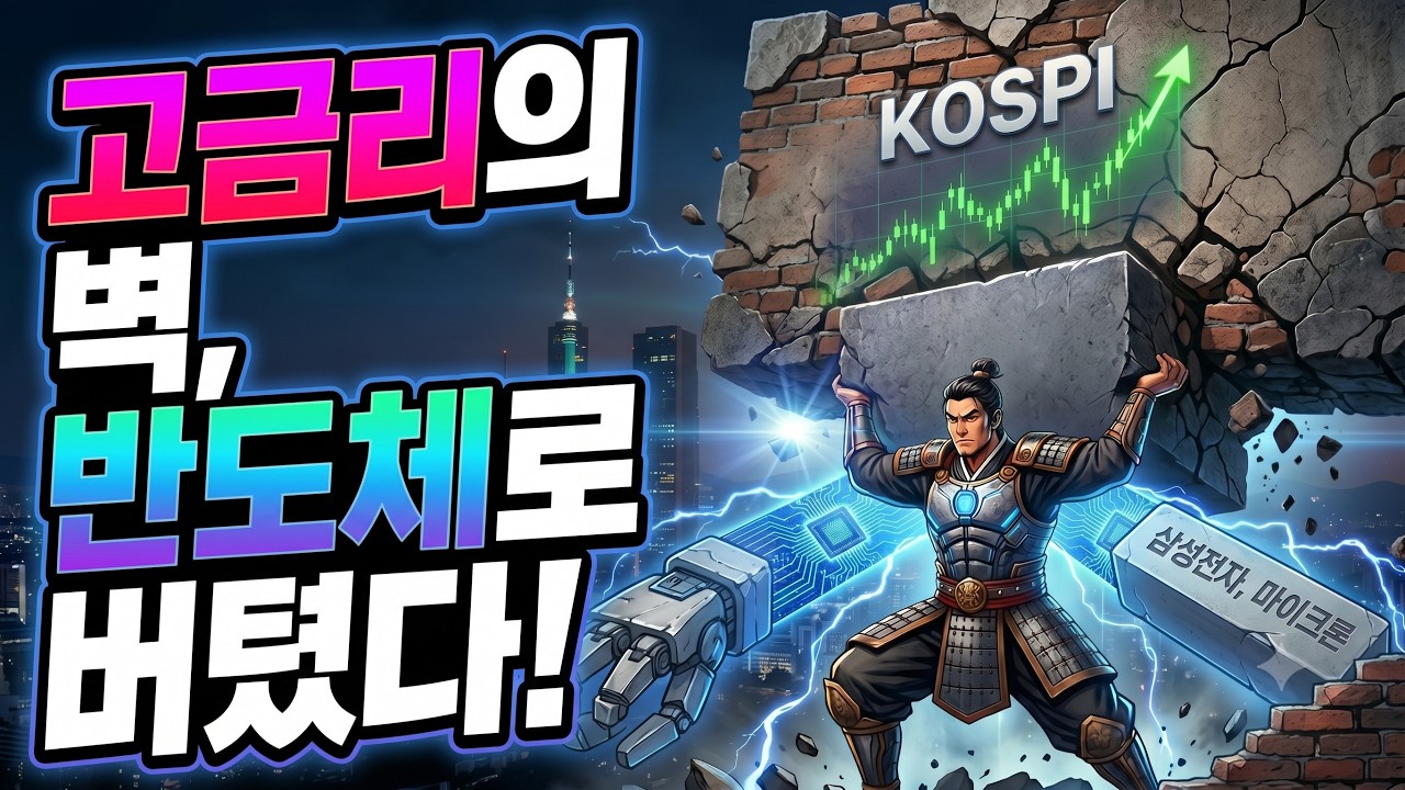 고금리의 벽, 반도체의 힘으로 버텼다...외국인 왜 자꾸 파는걸까? [주간증시브리핑]