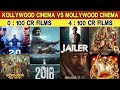 Kollywood Top 10 Movies Vs Mollywood Top 10 Movies | 100Cr Comparison 2024 | Leo | Manjumel boys
