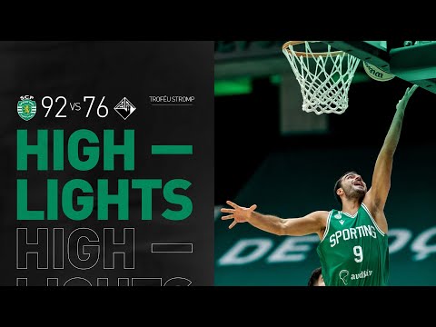 Troféu Stromp - Basquetebol | Resumo: Sporting CP x A. Académica de Coimbra
