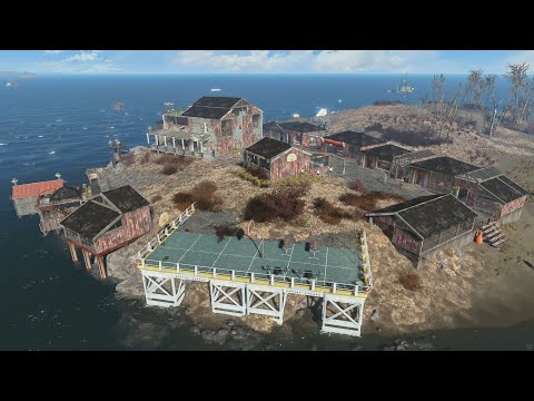 Fallout 4 - SPECTACLE ISLAND 2.0 - Settlement build tour - NO MODS