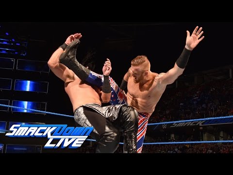 Heath Slater, Rhyno & American Alpha vs. The Usos & The Ascension: SmackDown LIVE, 27. Sep. 2016