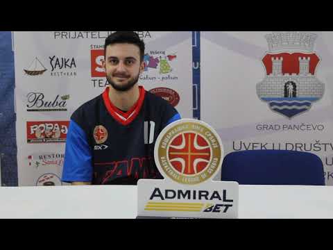 Press konferencija KK Tamiš KK Slodes (109:78) 19.kolo AdmiralBet KLS 2022